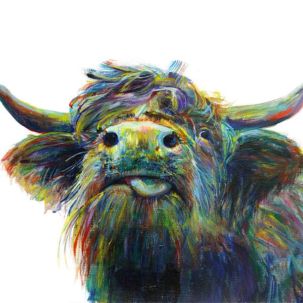 Hamish the Highland Cow Print